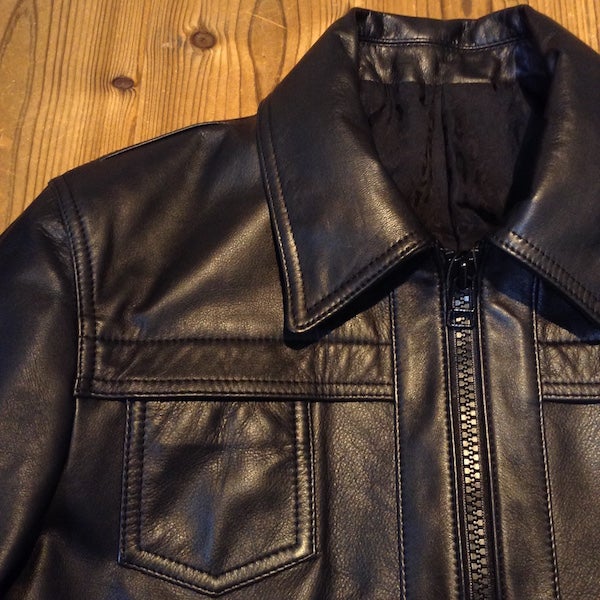 Rags McGREGOR スモールポケット レザージャケット-