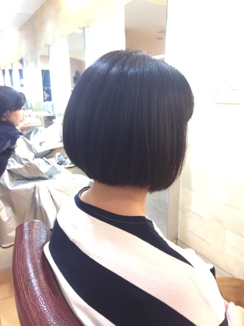 ブローなしでもまとまるボブ 香川県高松市 髪にやさしい美容室 アフロディーテ