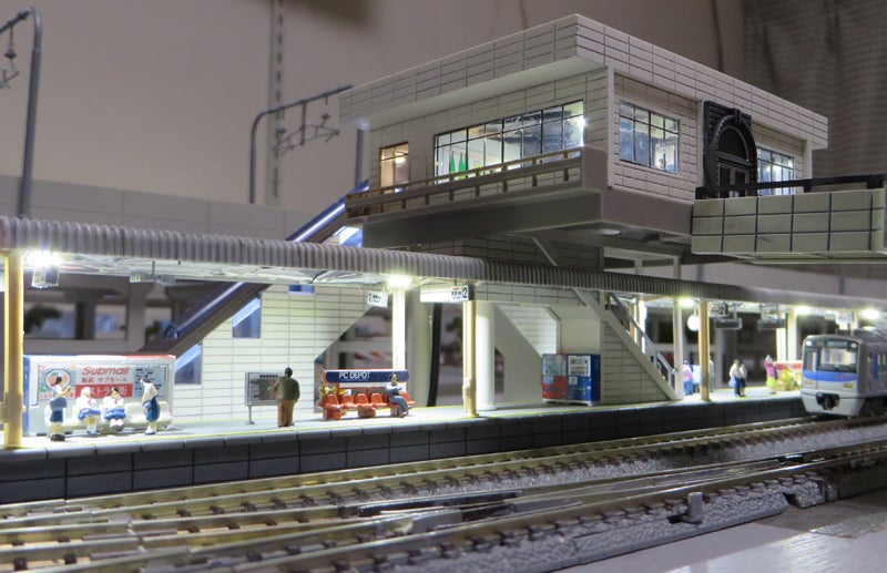 地上駅を作ろう ホーム編 N Gauge Style 鉄道模型 Nゲージ はじめました