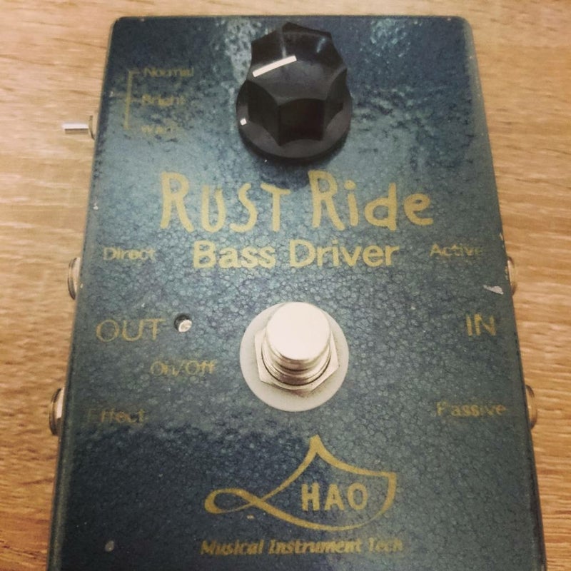 HAO Rust Ride Bass Driver demo 動画 | 風花のギター話