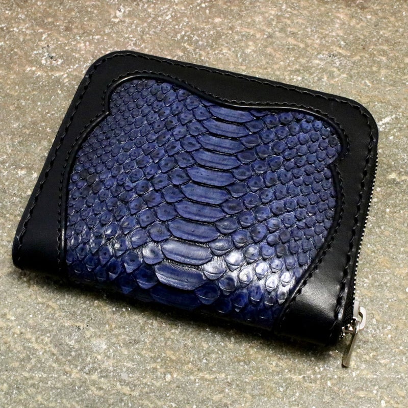 snake pit leather works　スネークピットレザーワークス　コインケース　ブッテーロ　パイソン　レザー