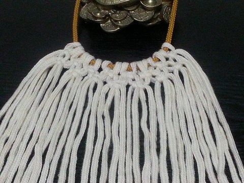 法螺貝の編み(網)袋の作り方（１） | Horazanmai 法螺三昧