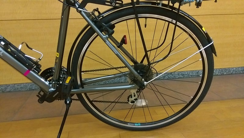 CYLVA F24リアホイール交換 | けとっちの自転車生活