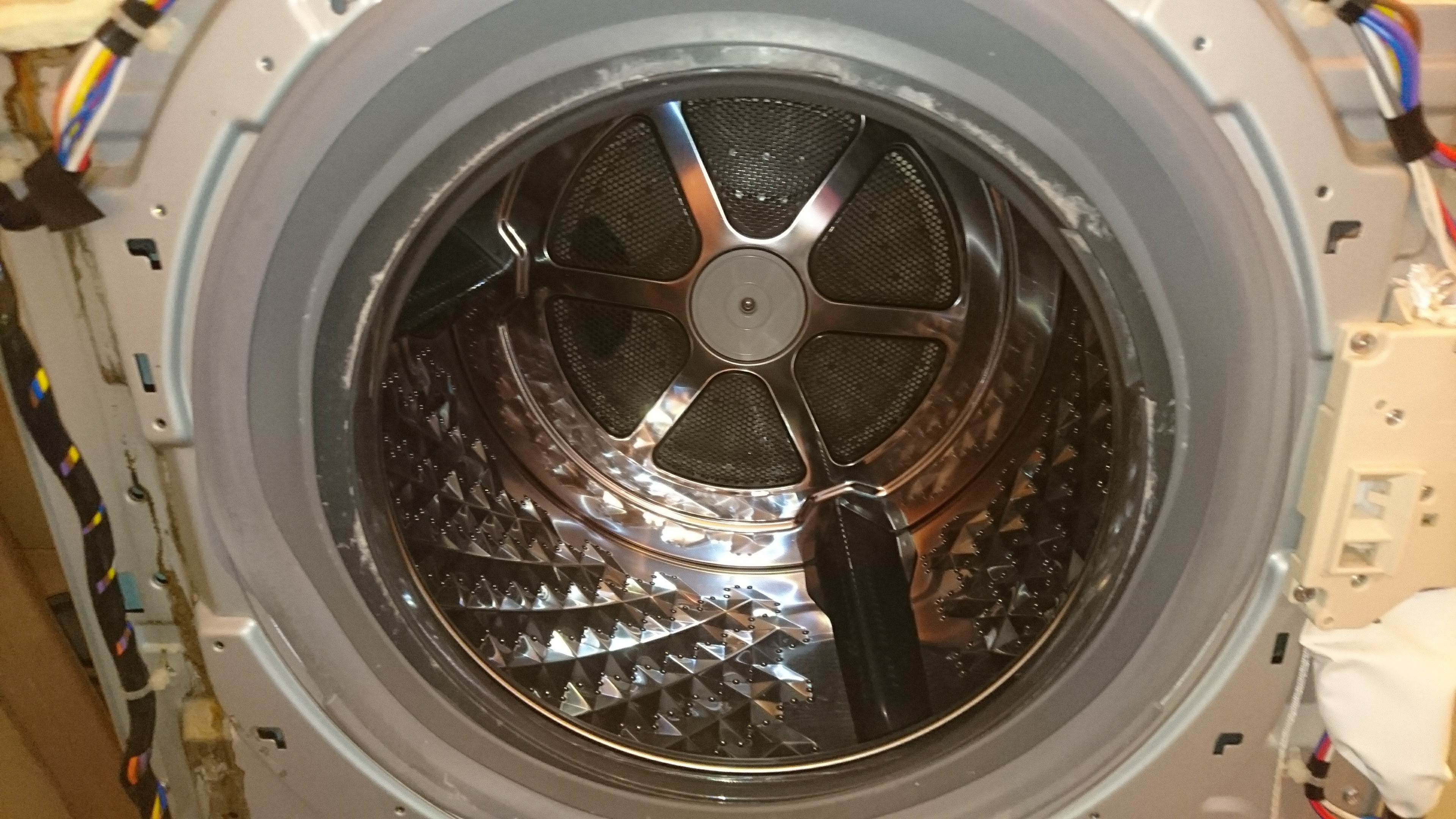 洗濯機修理 パナソニック製 NA-VX710SL 窓パッキンA交換 | 栃木市の街 