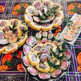ハロウィンご飯は飾り巻き寿司♪のサムネイル画像