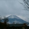 今朝の富士山の画像