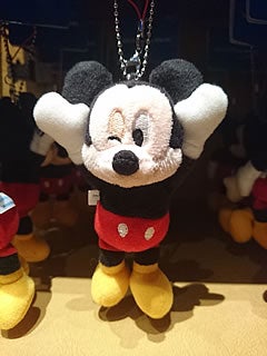 5つの表情がかわいい♡ミッキーのストラップキーチェーン | 東京