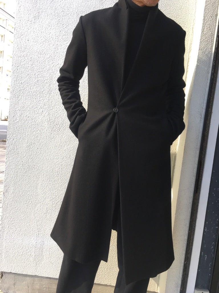 m.a+ ウールカシミアロングコート | nadja homme owner extra edition