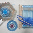 小型織機を使って作ったこものいろいろ＋自分のブログをリブログでピース織りとビーズステッチの解説の記事より