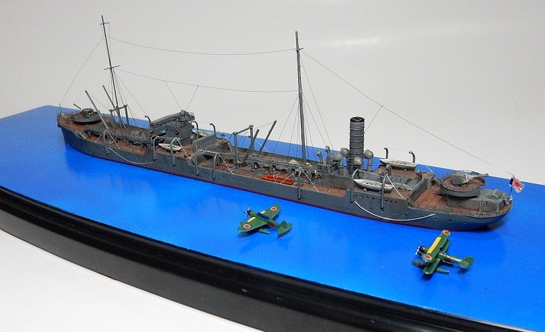 プラモデル製作 1/700日本海軍 給油艦 知床型 | アンチノイズＤＸのブログ