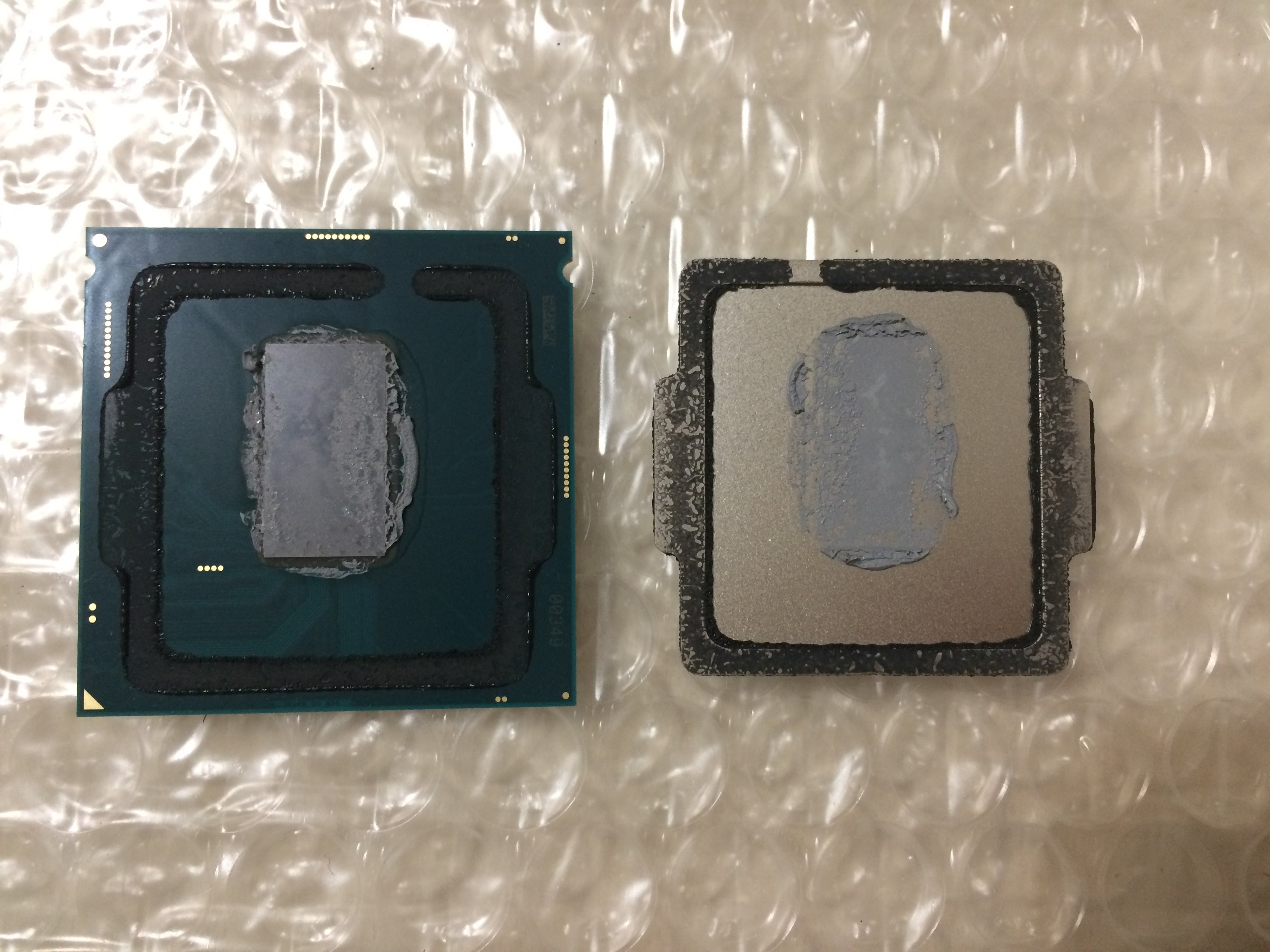 続・Intel Core i7 8700K(Coffeelake-S)殻割りしてOCよ！！ | みかん 