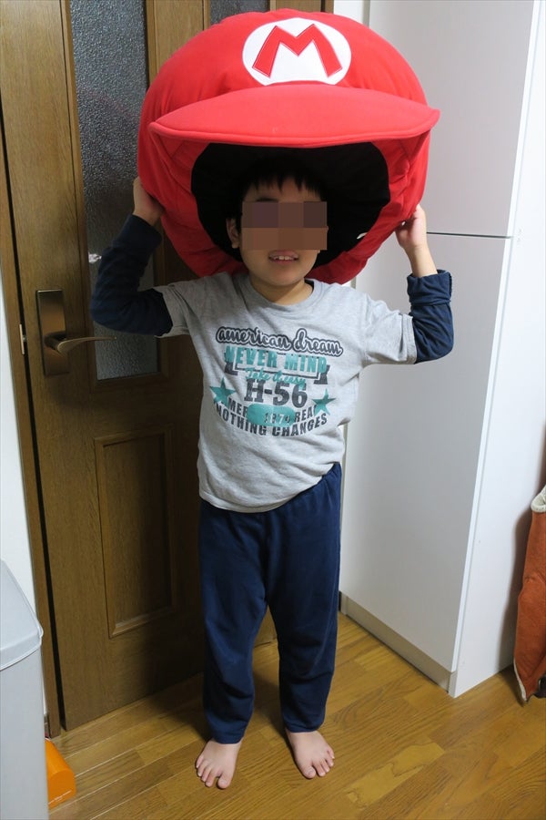 一番くじ スーパーマリオ オデッセイ A賞 ビッグ帽子クッション