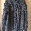 手編みセーターの画像