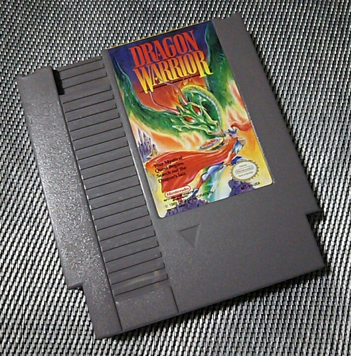 アレが届いた! → NES DRAGON WARRIOR(ドラクエ1) 北米版 ☆彡