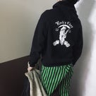 STYLE＆stripe design pants GRN×BLKの記事より