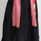 送料無料　絞りと女の子と黒の着物で作ったミニスカート３１６８の記事より