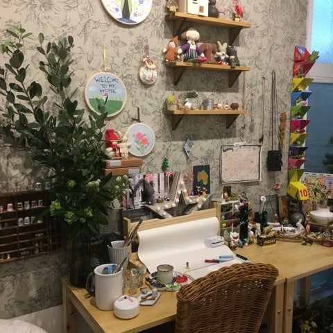 毛塚千代さんの母娘展に行ってきました | クランベリードールズ