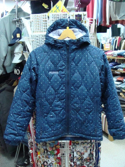 汚れあり】 Columbia コロンビア レディース キルティングジャケット 