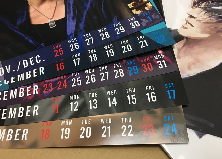 氷室京介 30th「2018 Special Weekly Calendar “EYES”」 | エンタメブログ  Claudia（音楽・スポーツ・映画などの話題が中心）
