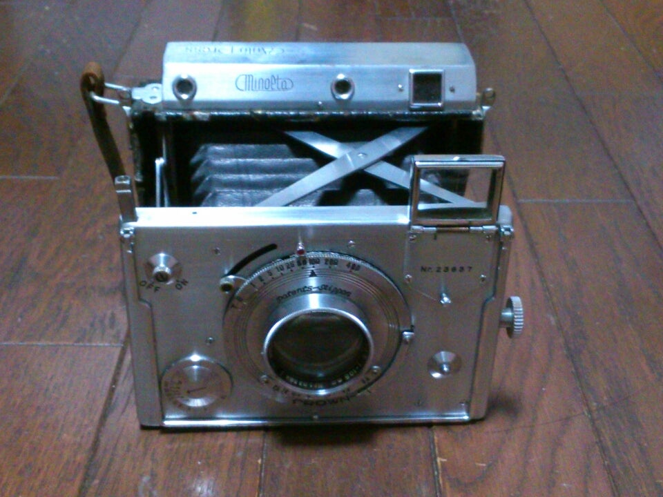 訳ありセール 格安） Minolta AUTO DRESS 1:3.5 f=105mm レトロカメラ 家電・スマホ・カメラ 