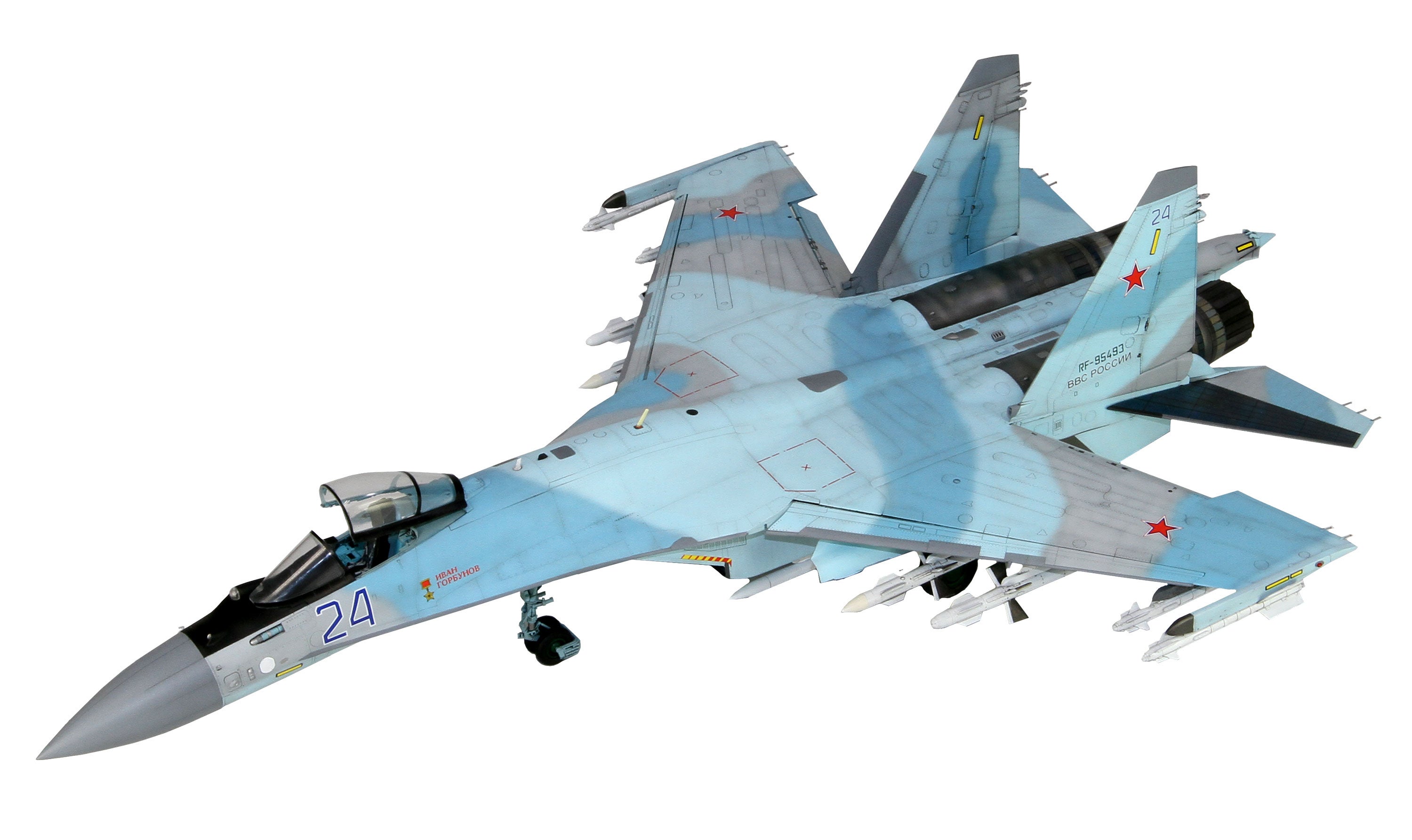 新製品！グレートウォールホビー「1/48 ロシア空軍 Su-35S フランカーE 