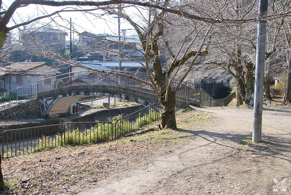 第一疎水第二トンネル入口　京都市山科区御陵黒岩