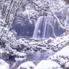 CMにもなった熊本の滝、雪降る鍋ヶ滝の絶景！の画像