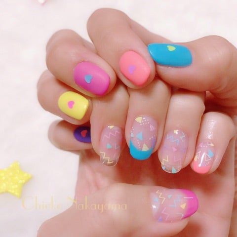 80sネイル可愛い なかやまちえこオフィシャルブログ Nail Diary Time To Time Everyday Powered By Ameba