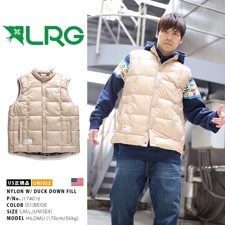 □【LRG/エルアールジー】新作ダウンベストが入荷！□ | 本格派大人B系 