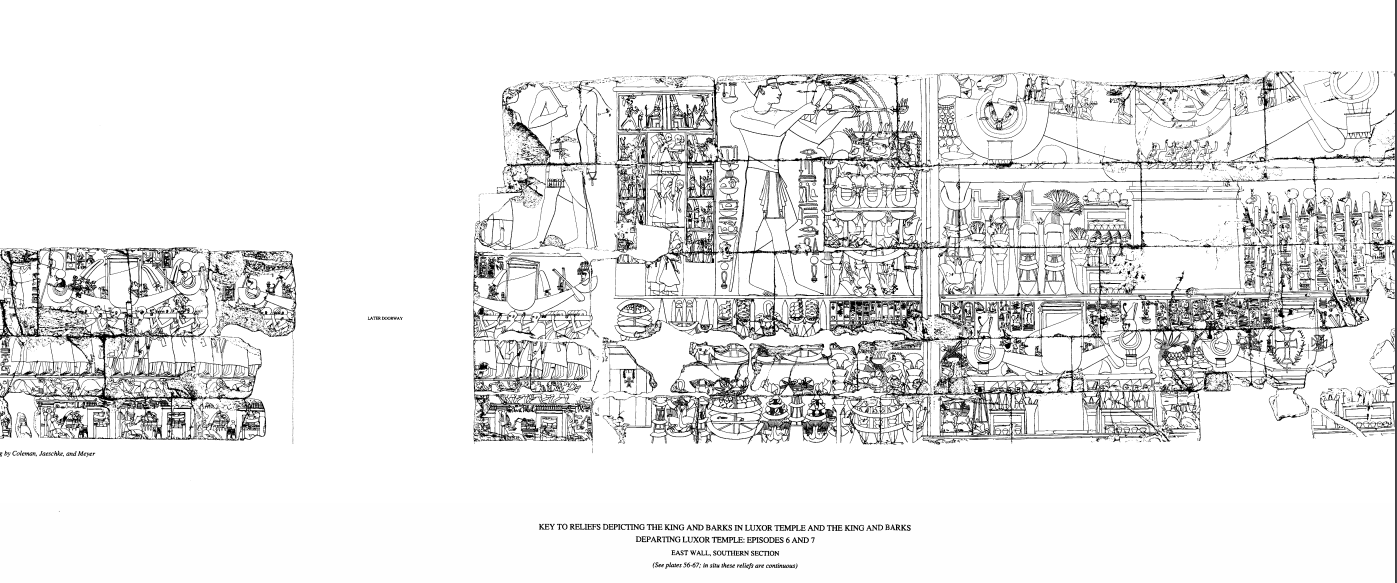 ルクソール神殿 アメンヘテプ3世の列柱廊 Part 2 Ancient Egyptに魅せられて