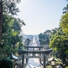 宮地嶽神社2018光の道までの道のりの画像