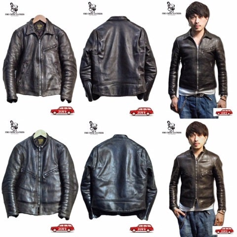 Fine Creek Leathers」 シングルライダース Eric/エリック 予約受付