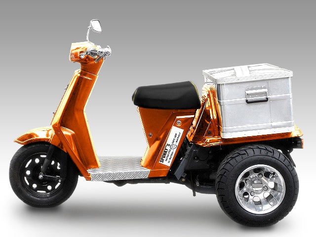 ホンダジャイロUP 荷台タイヤ干渉防止カラーボルト取り付け ホンダジャイロUP 荷台タイヤ干渉防止カラーボルト取り付け