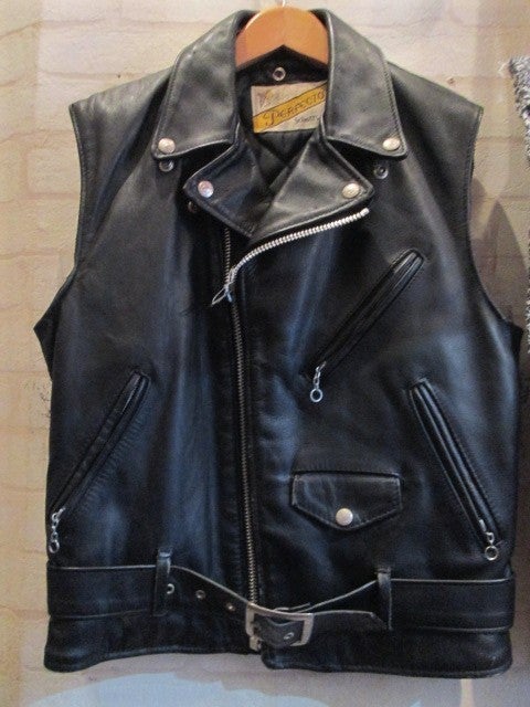 perfecto by schott レザー ベスト