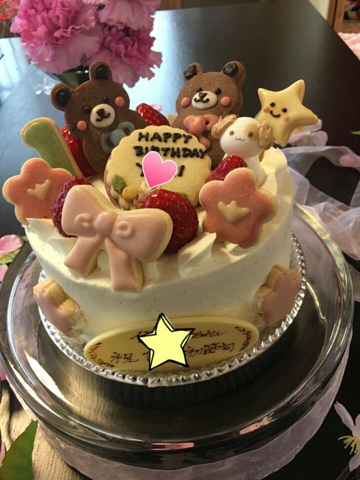 初節句 ケーキに乗せるアイシングクッキー アニマルクッキー専門店 プレゼントクッキーのkurimaro 栗田こずえのブログ
