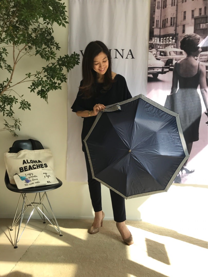 アシーナ ニューヨークの日傘が到着♡ | 青木愛オフィシャルブログ 