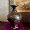 クメール黒褐釉瓶 12～13世紀  カンボジア アンコール朝　長野県佐久市買い取り　の画像