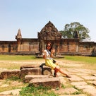カンボジアガイドローズとカンボジア女子旅とプレアヴィヒアとクバルスピアン現地ツアーの記事より