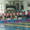 広島県学童学年別水泳合同記録会の画像