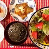 魚・肉・豆腐で栄養満点！月曜の晩ご飯の画像