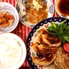 カリッと餃子定食☆火曜日の晩ご飯の画像