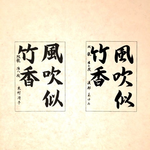 楷書と行書の違いを試験優秀作品で解説する 武田双龍の美しい文字を身につける方法