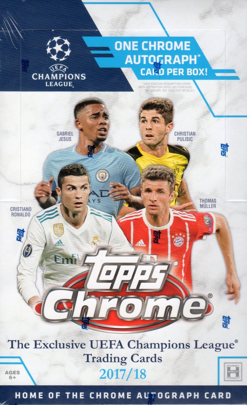 【新商品情報】TOPPS 17-18 UEFA CHAMPIONS LEAGUE CHROME | MINT札幌店のブログ