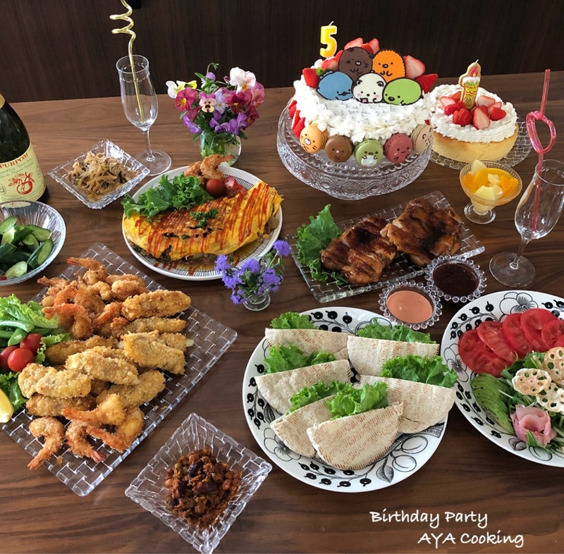 5歳誕生日パーティーとプレゼント Ayaオフィシャルブログ Ayaの料理とお子様ランチにかける日々 Powered By Ameba