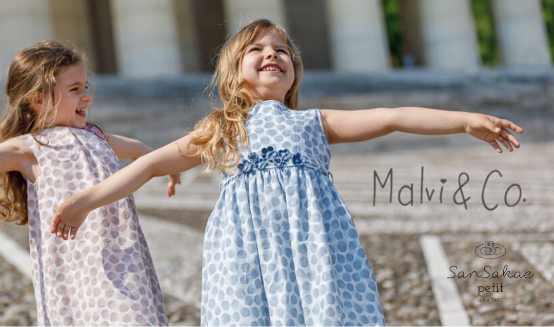 お取り扱いブランド Malvi&Co. マルヴィ イタリア発！スモッキング刺繍