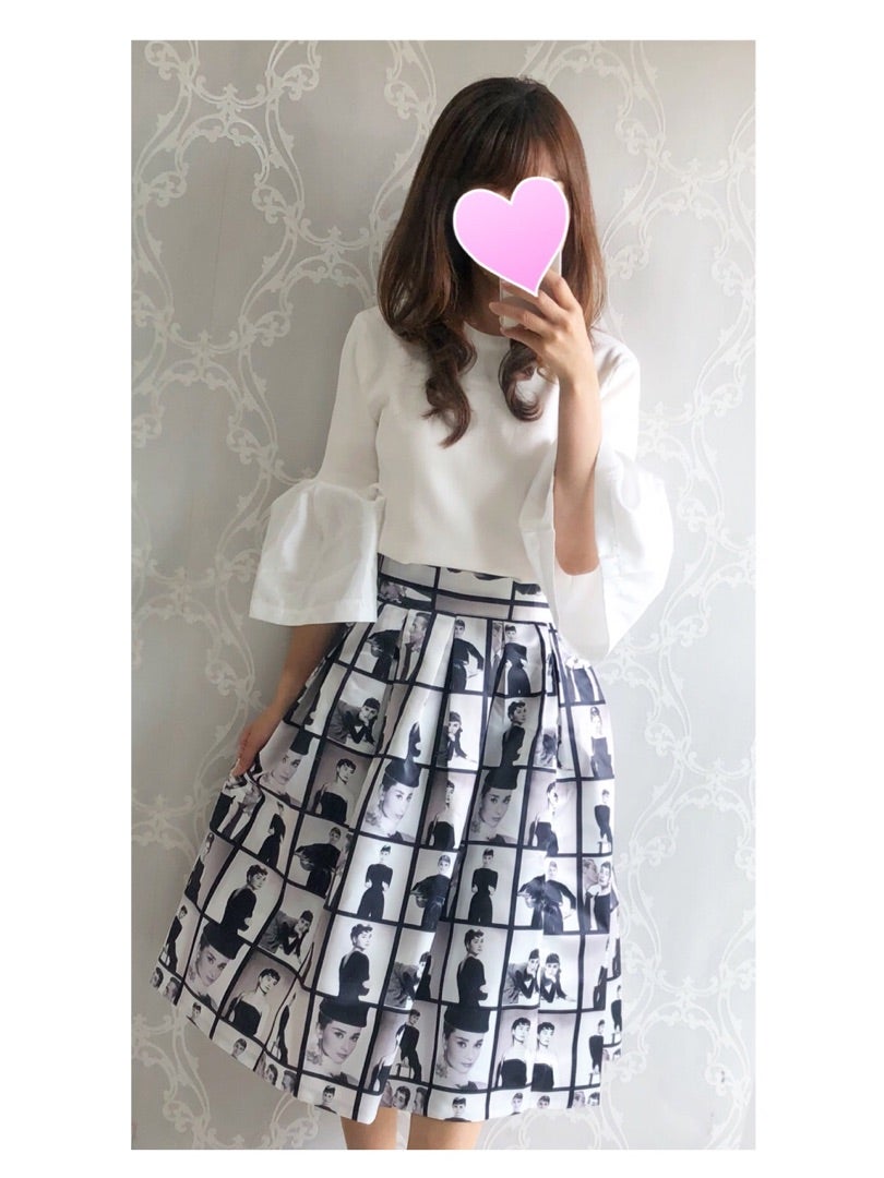 コーデ・オードリーヘップバーンスカート | 大人可愛いセレクト 