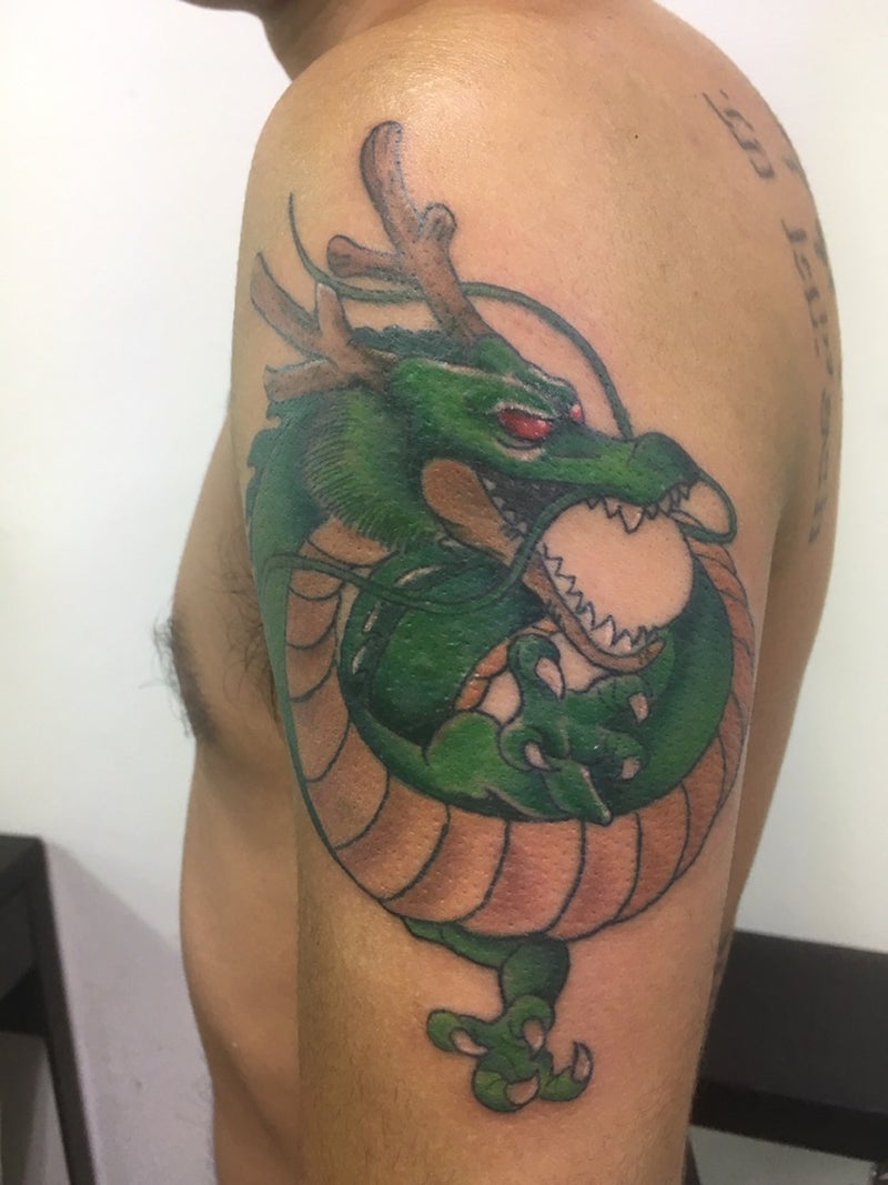 ドラゴンボール シェンロン タトゥー 彫師見習い Fanatic Tattoo Yokohamaのブログ
