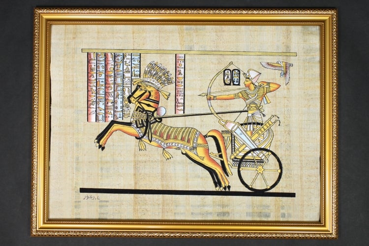 エジプト パピルス画 PAPYRUS エジプト雑貨 | 世界の手作り民芸品 民族 