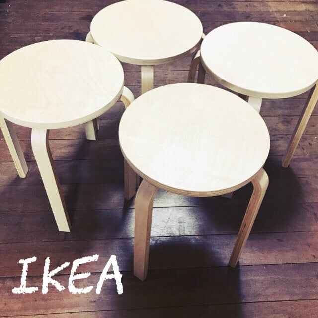 【IKEA】重ねて収納出来る椅子✴︎ FROSTA フロスタ ✴︎▷▷ | I ♥︎ HOME ✴︎Diy Diary✴︎