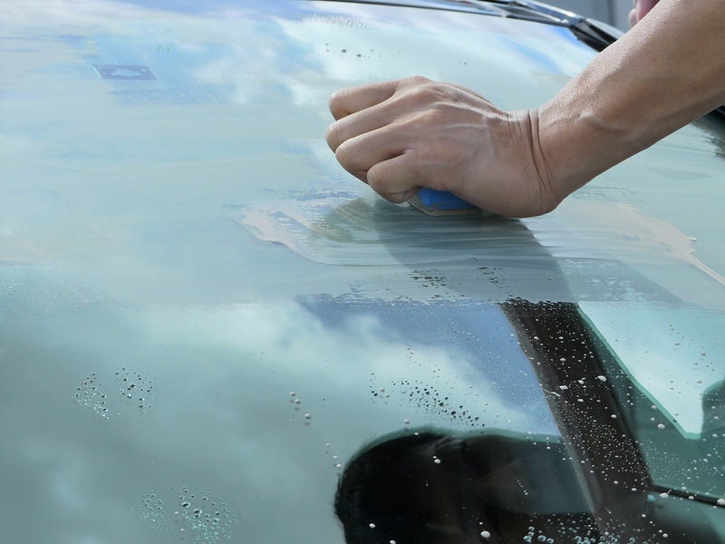 車のガラスの下地処理に最適 しつこい油膜や雨シミも簡単に落ちる 新ガラスコンパウンド 洗車とコーティングと私 洗車用品 車用コーティング剤 ならハイブリッドナノガラス